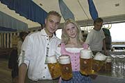 Die Maß Bier kostet 5,10 € (Foto: Ingrid Grossmann)